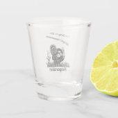 Persoonlijke jacht is het leven in Turkije en Shot Glas (Achterkant)