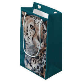 Persoonlijke jachtluipaard-wildlife klein cadeauzakje