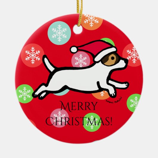 Persoonlijke Jack Russell Terrier 2 Ornament (Voorkant)