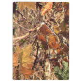 Persoonlijke Jager Camo Camouflage Schildering Klembord (Achterkant)