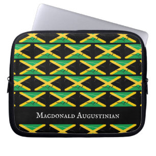 Persoonlijke JAMAICA FLAG Laptop Sleeve