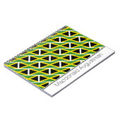 Persoonlijke JAMAICA FLAG Notitieboek (Linkerzijde)
