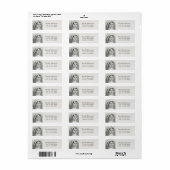Persoonlijke Jane Austen Etiket (Full Sheet)