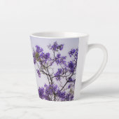 Persoonlijke “Je bent geweldig” Jacaranda-boom Latte Mok (Rechts)