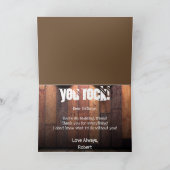 Persoonlijke "Je bent geweldig" multi-gelegenheid Kaart (Binnen)