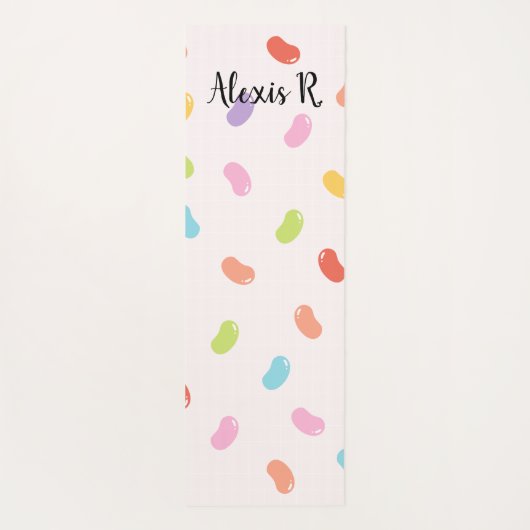 Persoonlijke Jellybeans Yoga Mat (Achterkant)