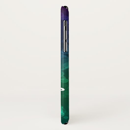 Persoonlijke Jewel Tone Bokeh Bubbles Underwater Case-Mate iPhone Case (Achterkant/links)