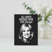 Persoonlijke JILL BIDEN Briefkaart (Staand voorkant)