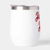 Persoonlijke Jingle Juice Grappige Wijn Kerstmis (Rechts)