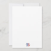 Persoonlijke Jon Ossoff Buste Kaart (Achterkant)
