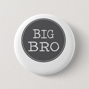 Persoonlijke jongens Big Brother-cadeautjes Ronde Button 5,7 Cm