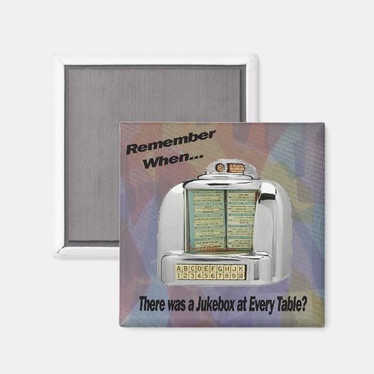 Persoonlijke Jukebox Magnet (Voorkant / Achterkant)