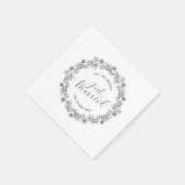 Persoonlijke 'Just Married' bloemensieraden | Papi Servet (Hoek)