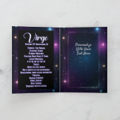 Persoonlijke Juwelen Galaxy Dierenriem Maagd Kaart (Binnen)