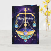 Persoonlijke Juwelen Galaxy Sterrenbeeld Weegschaa Kaart (Gele Bloem)