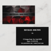 Persoonlijke kaart, abstract visitekaartje (Voorkant / Achterkant)