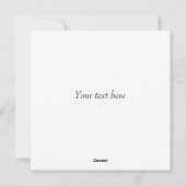 Persoonlijke kaart - Funny monkey (Achterkant)