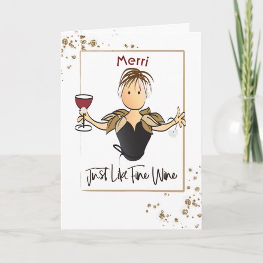 Persoonlijke Kaart van Cute Sweet Birthday voor ha (Voorkant)