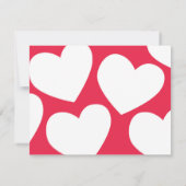 Persoonlijke Kaart voor hartennota Notitiekaartje (Achterkant)