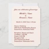 Persoonlijke Kaart voor het uitnodigen van een bri (Voorkant)