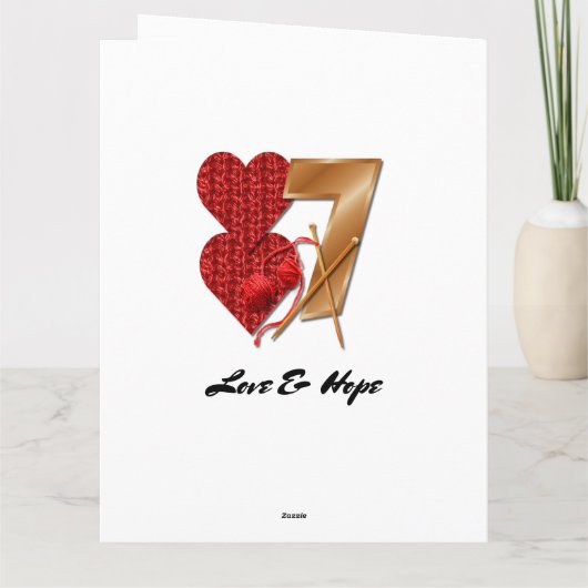 Persoonlijke Kaart vrouw van het Jubileum van het  (Achterkant)