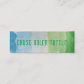 Persoonlijke kaarten mini visitekaartje (Voorkant)