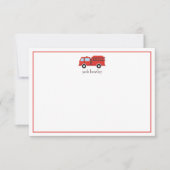 Persoonlijke kaarten voor brandweerwagen (Voorkant)