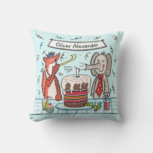 Persoonlijke kabelhaard voor dieren op het plein kussen (Voorkant)