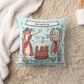 Persoonlijke kabelhaard voor dieren op het plein kussen (Deken)