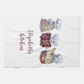 Persoonlijke Kabouters Bakken Koken Schattig Whims Theedoek (Horizontaal)