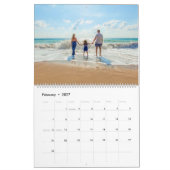 Persoonlijke kalender met eigen foto's en tekst (Feb 2027)