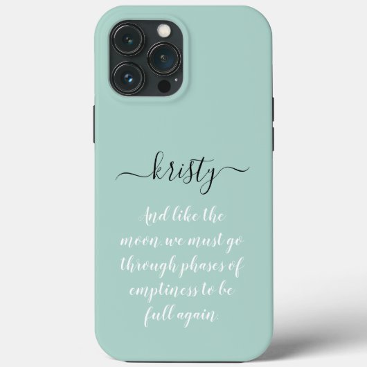Persoonlijke kalligrafie, naam pastel Case-Mate iPhone case (Achterkant)