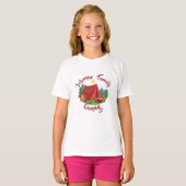 Persoonlijke kampeerartikelen t-shirt (Voorkant volledig)