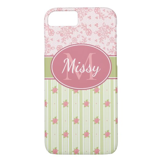 Persoonlijke kant en Engelse tuin Case-Mate iPhone Case (Achterkant)
