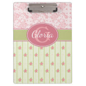 Persoonlijke kant en Engelse tuin Klembord (Voorkant)