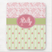 Persoonlijke kant en Engelse tuin Muismat (Voorkant)