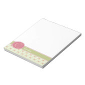 Persoonlijke kant en Engelse tuin Notitieblok (Linkerzijde)