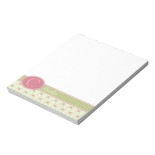 Persoonlijke kant en Engelse tuin Notitieblok (Linkerzijde)