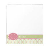 Persoonlijke kant en Engelse tuin Notitieblok (Voorkant)