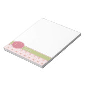 Persoonlijke kant en Engelse tuin Notitieblok (Linkerzijde)