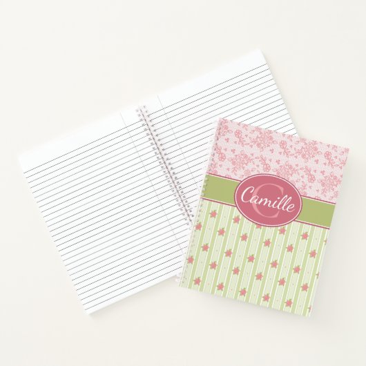 Persoonlijke kant en Engelse tuin Notitieboek (Binnen)