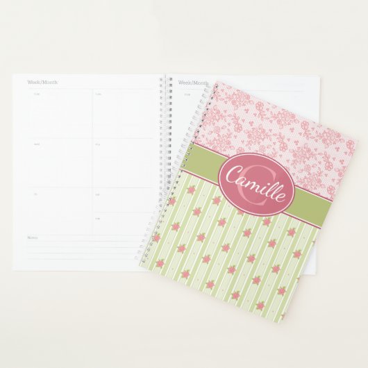 Persoonlijke kant en Engelse tuin Planner (Display)