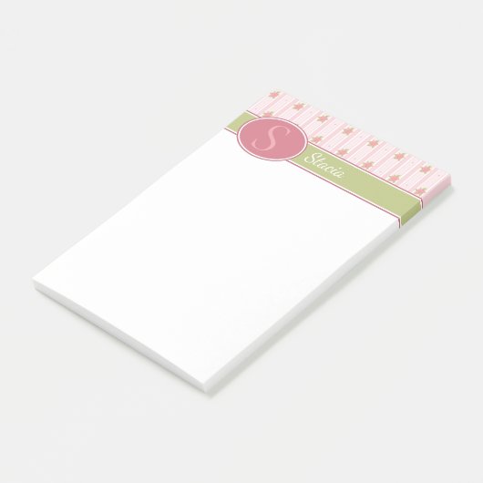 Persoonlijke kant en Engelse tuin Post-it® Notes (Schuin)