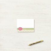 Persoonlijke kant en Engelse tuin Post-it® Notes (Op bureau)