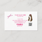Persoonlijke Kapper Loyalty Card (Achterkant)