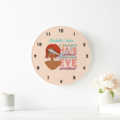 Persoonlijke kapper RETRO Afro Salon Wandklok (Huis)