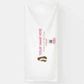 Persoonlijke kapper salon banner (Verticaal)