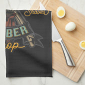 Persoonlijke Kapsalon Retro Kapsels Scheertjes Theedoek (Quarter Fold)