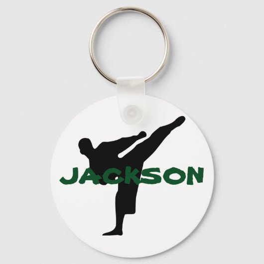 Persoonlijke Karate Sleutelhanger (Voorkant)