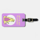 Persoonlijke kat bagagelabel (Voorkant horizontaal)